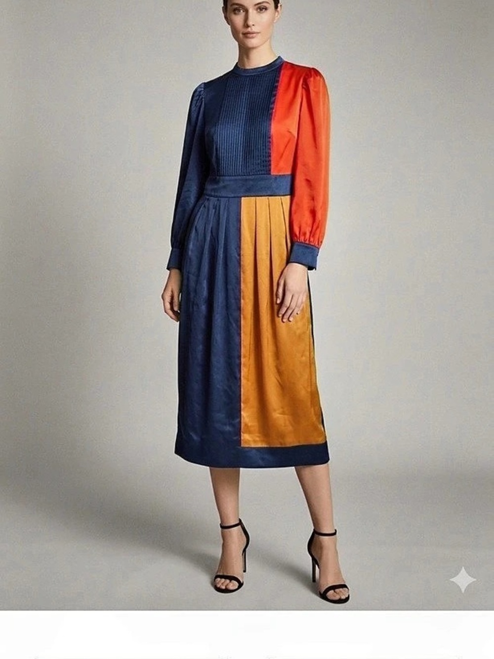 STYLEWE Color Block Midi Dress NWOT